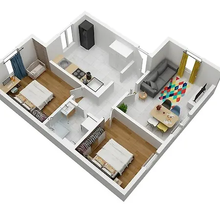 5 Mins To Basel - Private Parking Space - Fully Renovated